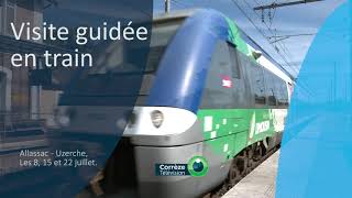 Visite guidée en train