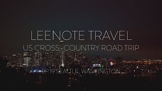 US Cross-country Road Trip | ep.19 Seattle, Washington | iPhone 13 Mini & Pro | 4k