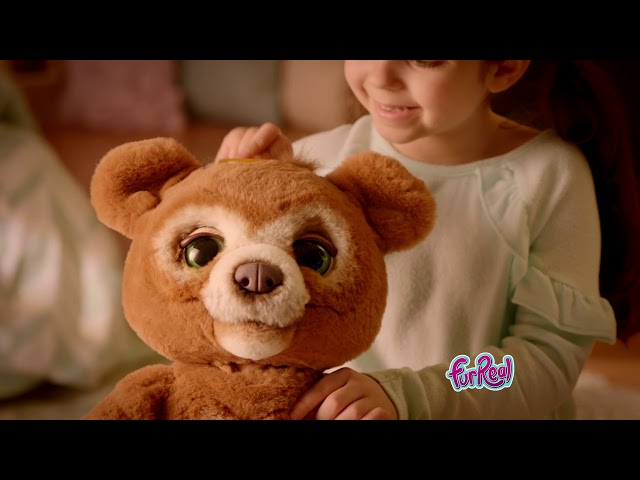 NOTRE NOUVEAU COMPAGNON CUBBY L'OURS CURIEUX DE CHEZ HASBRO