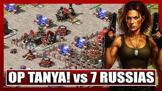 One Woman Army: Tanya Destroys 7 Russian Forces in Red Alert 2!