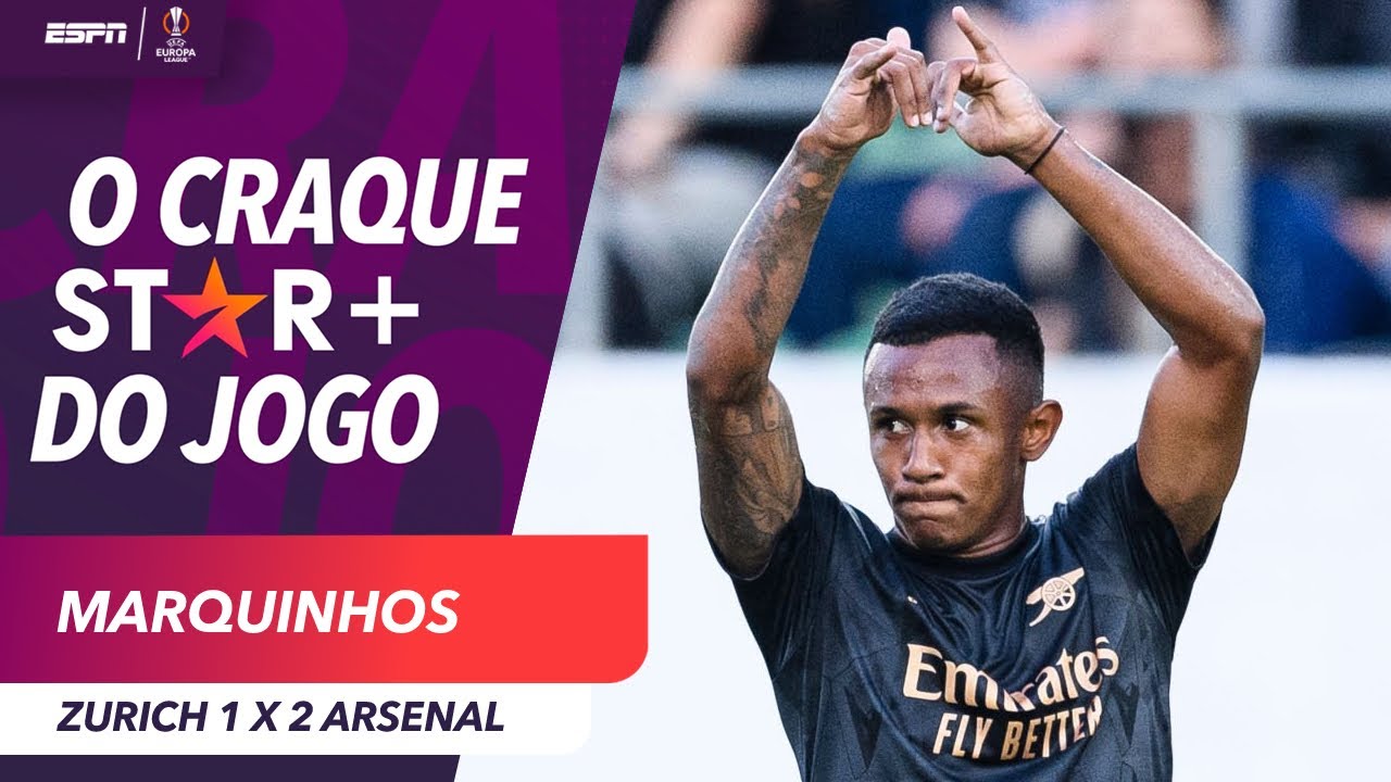 A ESTREIA DOS SONHOS DE MARQUINHOS COM A CAMISA DO ARSENAL  NA EUROPA LEAGUE | CRAQUE STAR+