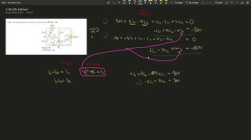 3.44 (7 edition) Use mesh analysis to obtain io in the circuit of Fig. 3.90.