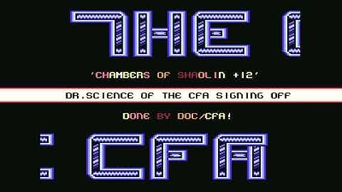Computer Freaks Association (CFA) Intro 7 ! Commodore 64 (C64)