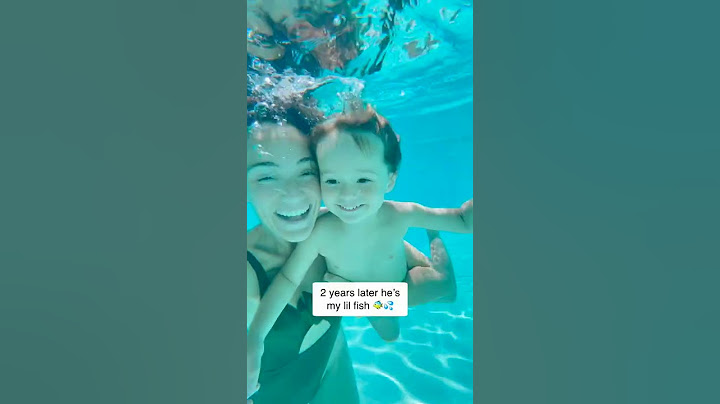 6 Month Old Swimming Baby #shorts