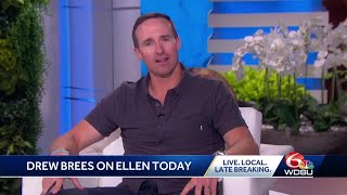 Drew Brees makes final Ellen appearance