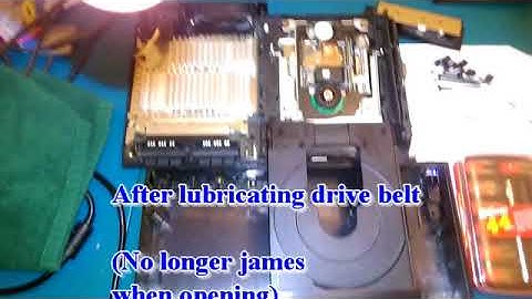 Unsticking PS2 Disc Drive