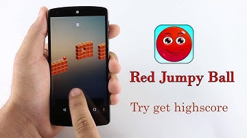 Red Jumpy Ball - Ball Jump Clone source code for sale
