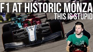 What If Modern F1 Cars Raced At Historic Monza?