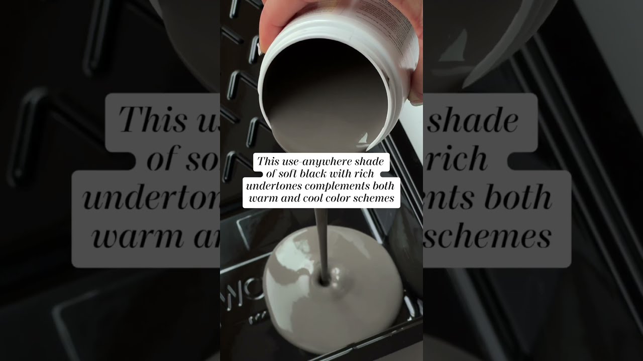 The Perfect Soft Black Paint Color From Benjamin Moore