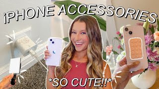 *MUST HAVE* iphone accessories! aesthetic + functional ✨ apple tech accessories series: iphone 📱