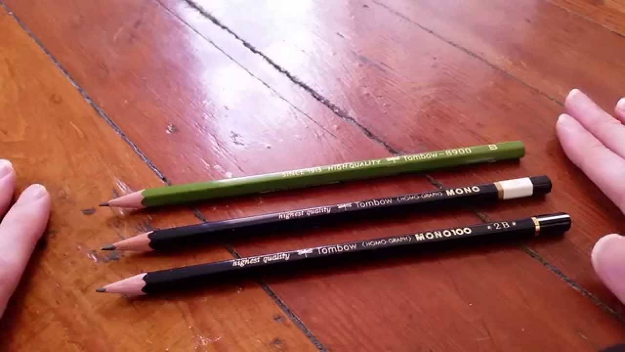 Tombow Pencil Comparison 