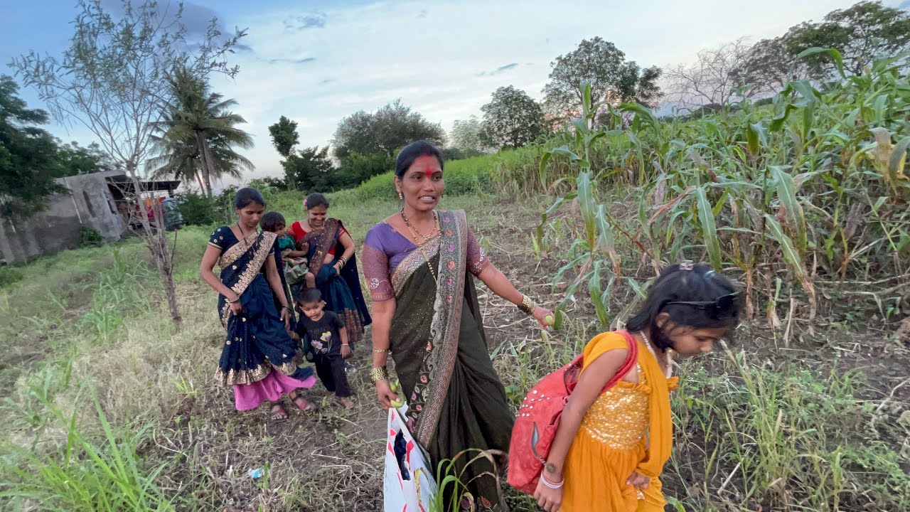 ताईकडे लय पाऊस 😣लय हाल झाले आमचे #vlog 