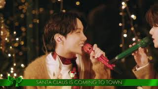 BTS Sings 'Santa Claus Is Comin' To Town'   The Disney Holiday Singalong