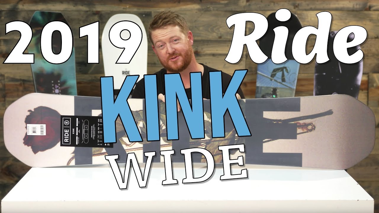 2019 Ride Kink Wide Snowboard Review YouTube