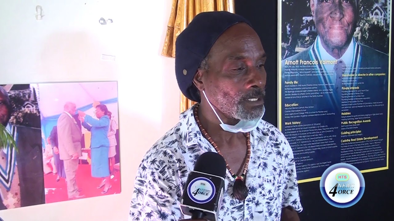 SAINT LUCIA ICON ARNOTT VALMONT TURNS 100 YouTube