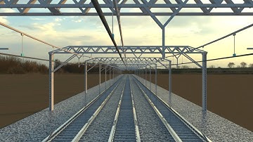 3D Max Railway Track 3D Design & Vray Texture Tutorial Part 2