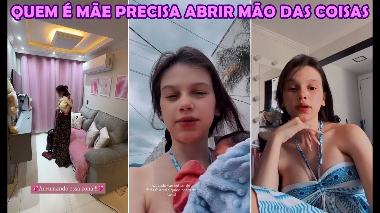 Jhennifer Souza arrumando a casa + Opinando sobre a mãe que levou um recém-nascido pra jogo