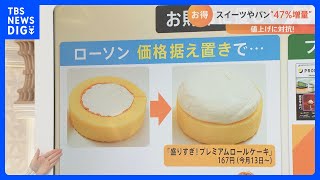 値上げ時代に“企業努力”で徹底対抗！ローソンのロールケーキが価格維持で増量、プロントは「スペシャルパスポート」で割引｜TBS NEWS DIG