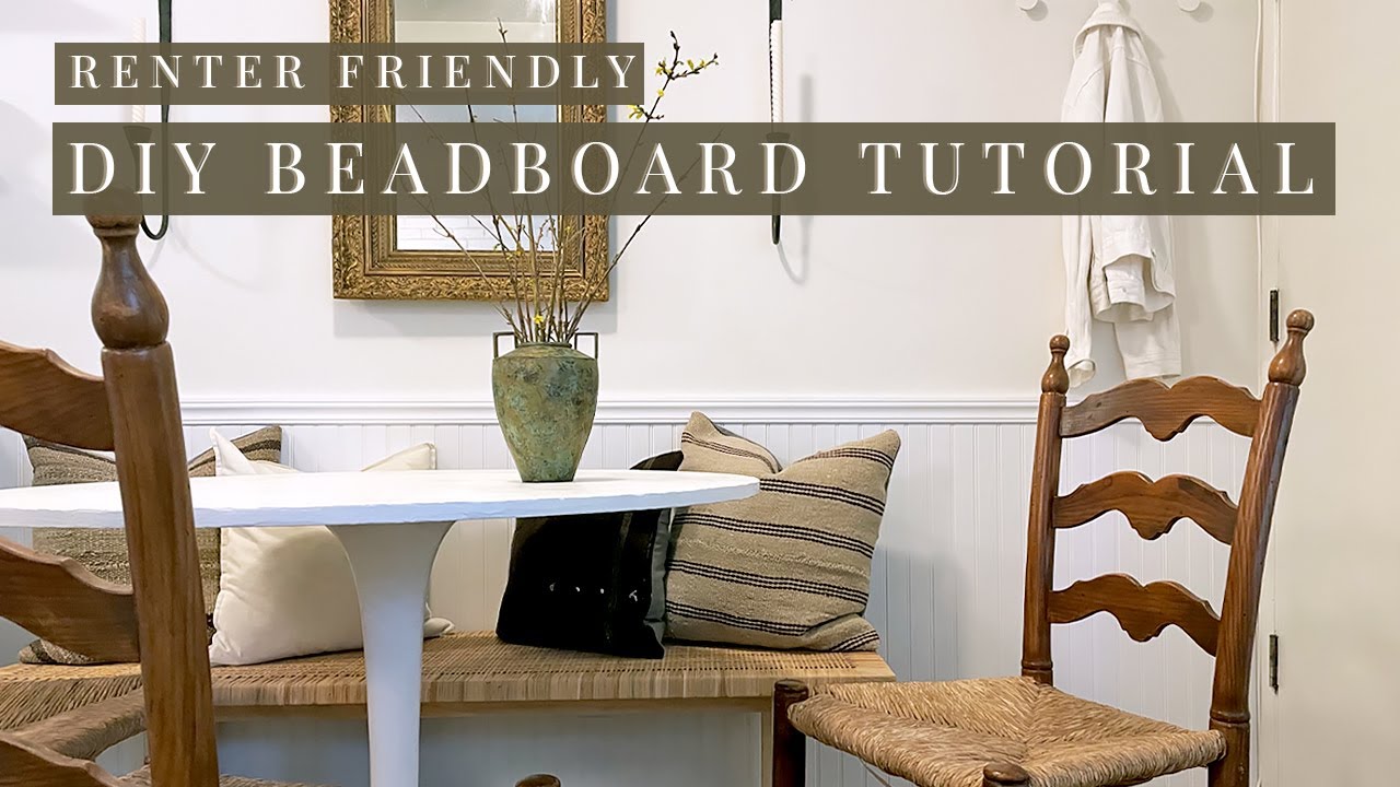 Beadboard Wall Treatment - Home With Stefani