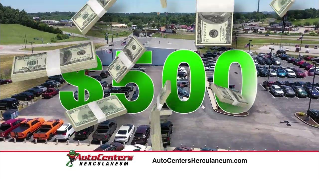 🤑 The Biggest Used Car Sale Near St. Louis, MO Get 500 When You Buy AutoCenters Herculaneum