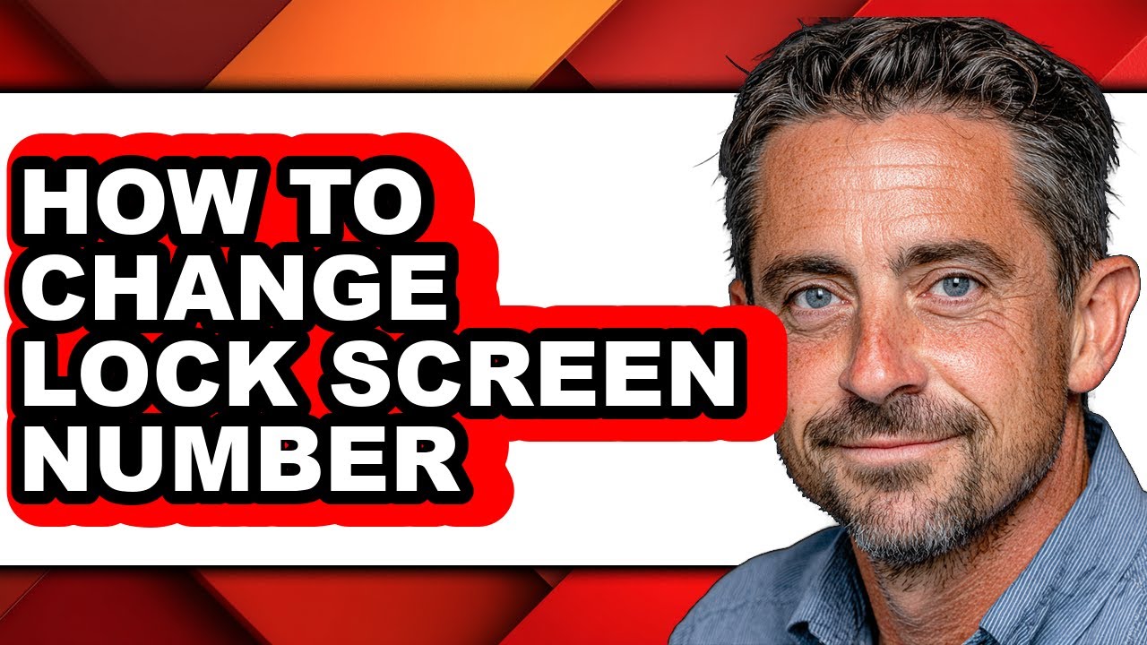 How to Change Lock Screen Number (only Way) - YouTube
