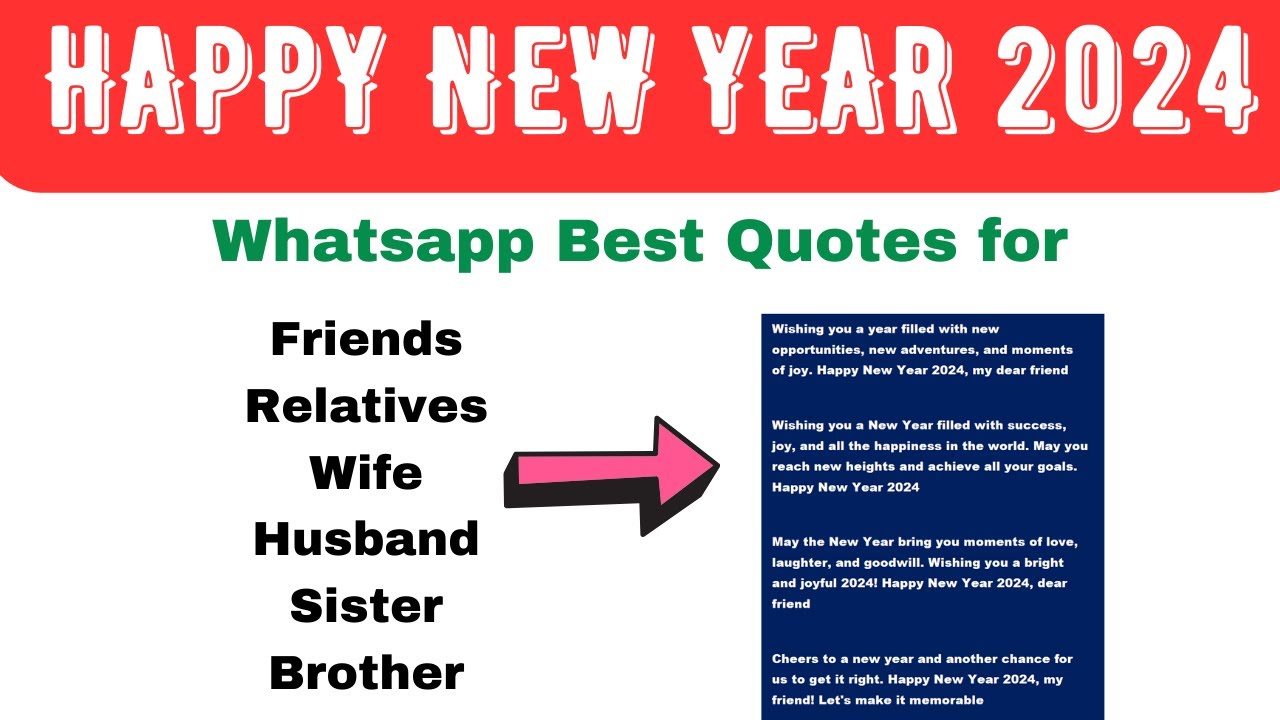 Happy New Year 2024 Wishes: Share Viral Quotes With Friends