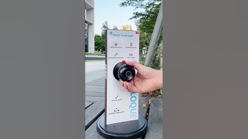 Have you ever seen a smart lock that can be unlocked with fingerprints? #Smartlock #fingerprintlock