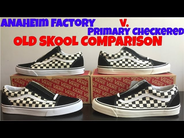 vans old skool 36 dx anaheim checkerboard