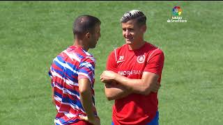 Calentamiento FC Andorra vs Granada CF