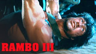 'Rambo Under a Tank = Level  Sneak' Scene | Rambo III