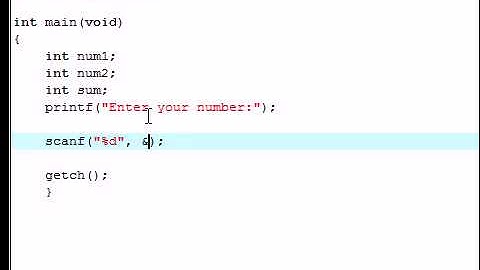 C Programming Tutorial   2   Intro to Variables