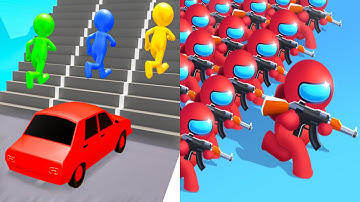 Shape shifting VS Gun Clash 3D - All Level Gameplay Android iOS Ep4