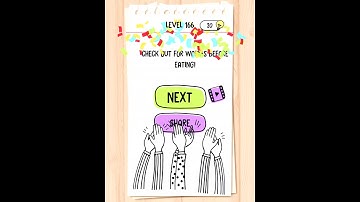 Brain Test: Tricky Puzzles Level 166 Walkthrough Solution Answers Solved