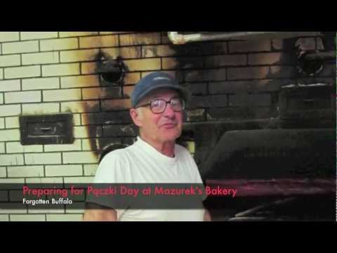 Preparing for Pączki Day at Mazurek's Bakery, Buffalo, New York