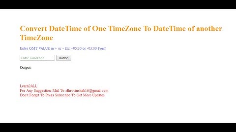 How to Convert DateTime of one TimeZone to DateTime of another Timezone in C#?