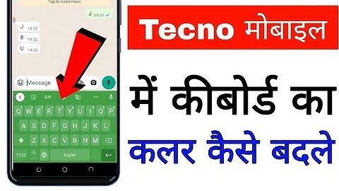 tecno mobile me keyboard ka Colour Change Kaise kare। chnage keyboard colour in Tecno phone