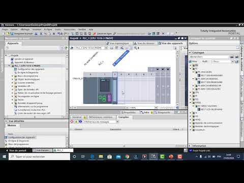 TIA portal configuration matériel