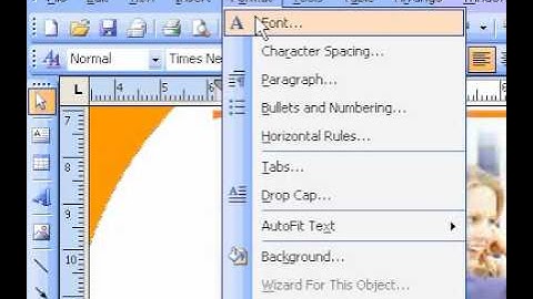 Microsoft Office Publisher 2003 Change the colour of a bullet or number within a list