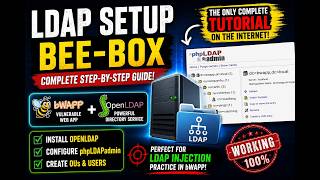 bWAPP Tutorial for Beginners (2026)  | Complete  LDAP Installation Guide (Into Bee-Box VM)