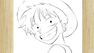 Eu fiz o Mokey D. Luffy espero que gostem ! (alguem me explica o que e  desenho original e desenho não original) : r/desenhos