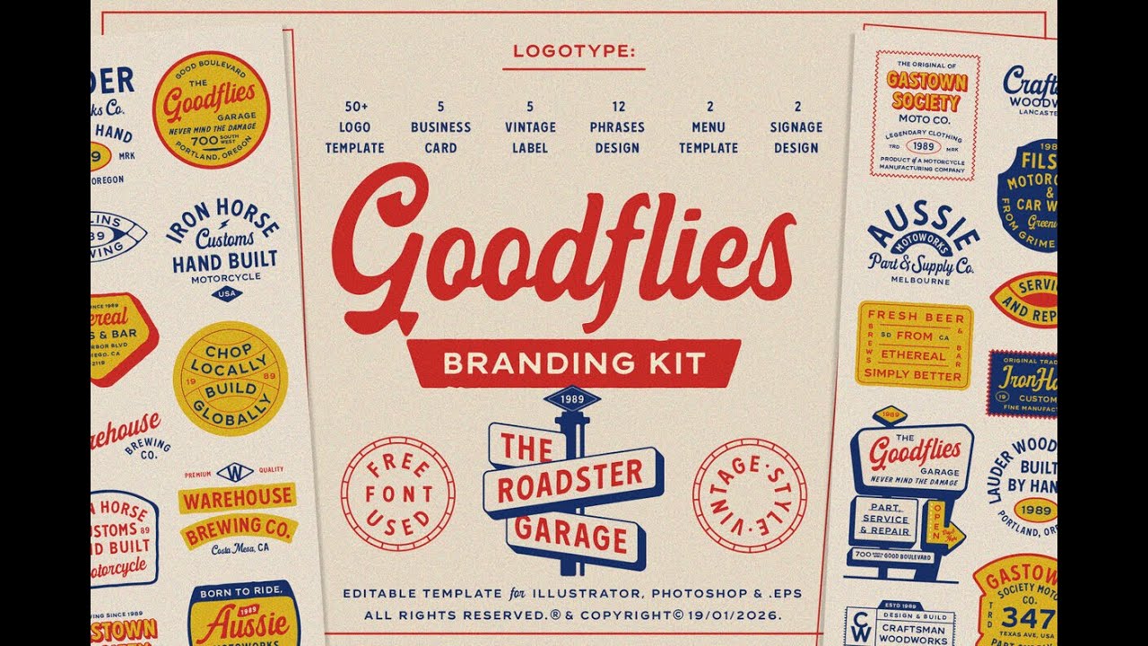 Goodflies Branding Kit Graphic Download