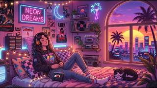 👉 Coastal 80s Vibes ✨ Smooth Synthwave Music for Relax &amp; Everyday Life