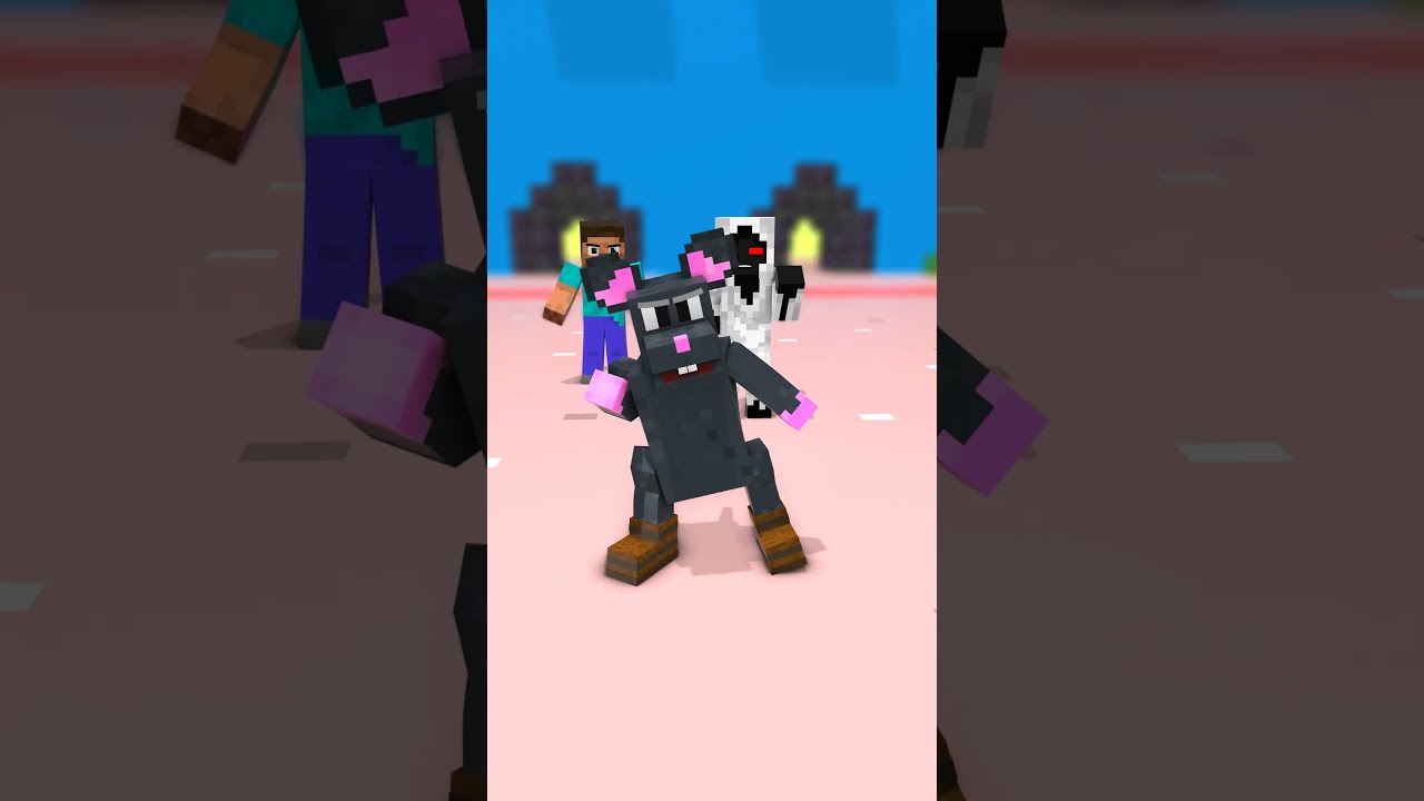 When The Dancing Rat Dances In Squid Game JJ Follows Along But What Happens Next Shorts