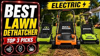 Best Lawn Dethatcher | Sun Joe vs Rock&Rocker vs Greenworks Compared