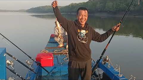 Cần thủ Sát Thủ Bình Minh gặp ngay ổ cá Úc | Sông Nước Cần Giờ - Châu Huỳnh.