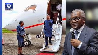 Information I Got My First Private Jet At 22, Now I Can Fly Commercial - Dangote Update