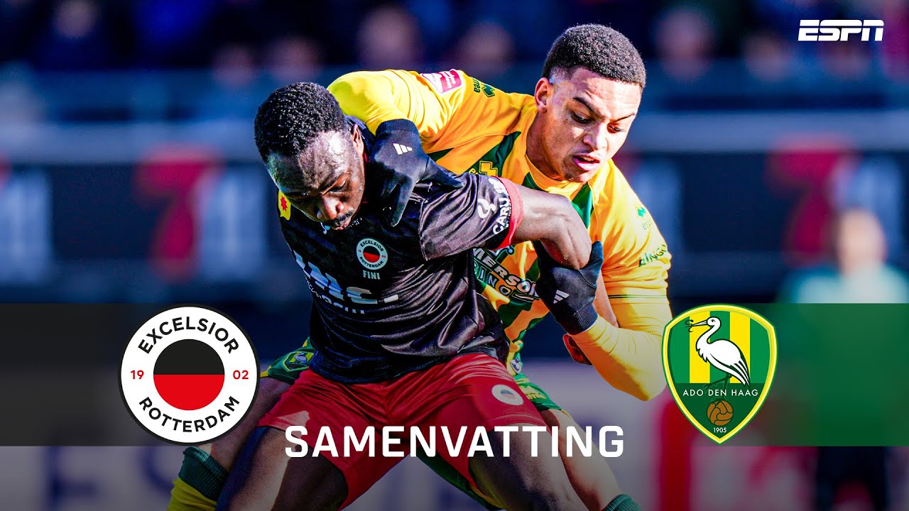 HEERLIJKE GOAL IN EXTREMIS BESLIST DE WEDSTRIJD! ⏱️🔥 | Samenvatting Excelsior - ADO Den Haag