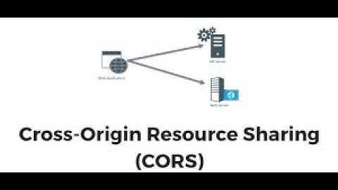 Cross Origin Resource Sharing(CORS)