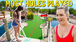 The Longest Game of Mini Golf We've Ever Played
