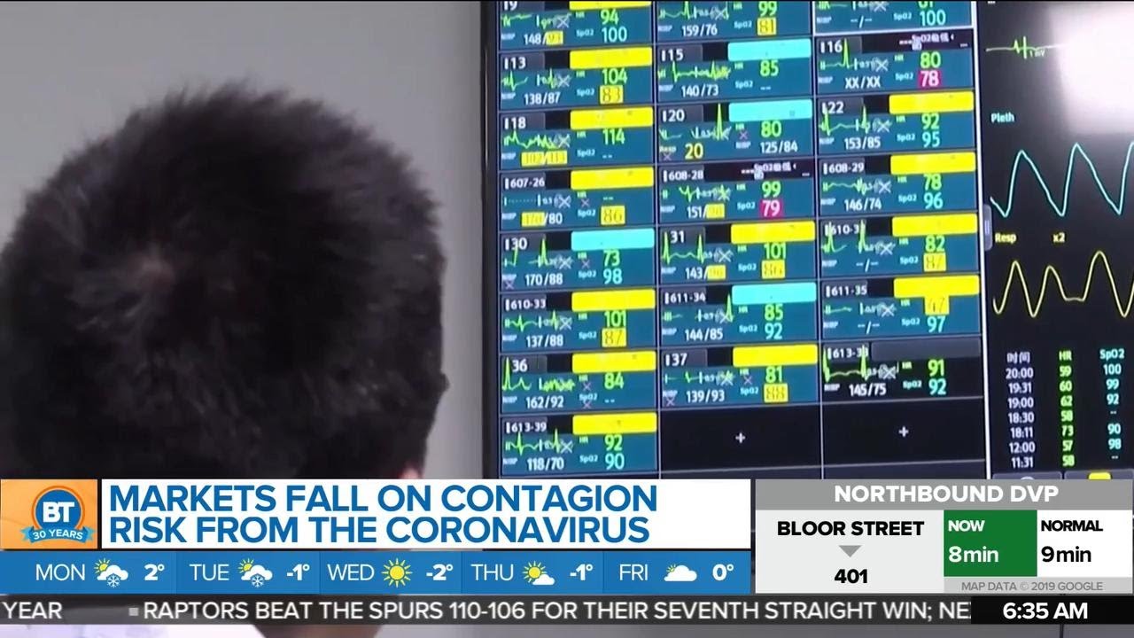 Business report: Markets react to uncertainty of the coronavirus